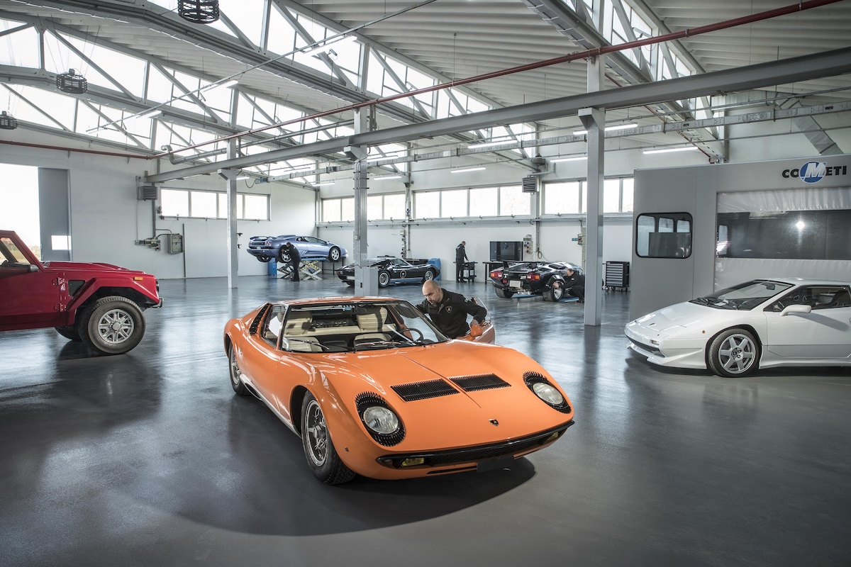 Lamborghini Polo Storico: dieci anni di passione, restauro e cultura automobilistica
