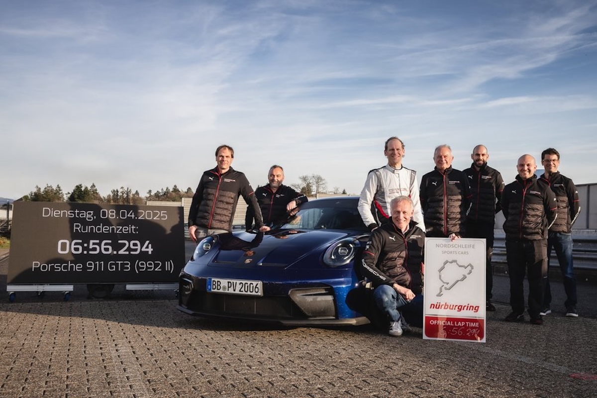 Porsche 911 GT3 da record: sul Nürburgring è l’auto di serie manuale più veloce di sempre