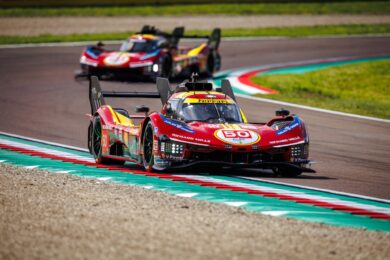 Ferrari in pole alla 6 Ore di Imola: Giovinazzi firma la Hyperpole davanti al pubblico di casa