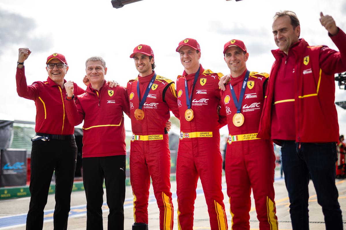 Ferrari in pole alla 6 Ore di Imola: Giovinazzi firma la Hyperpole davanti al pubblico di casa Ferrari in pole alla 6 Ore di Imola: Giovinazzi firma la Hyperpole davanti al pubblico di casa