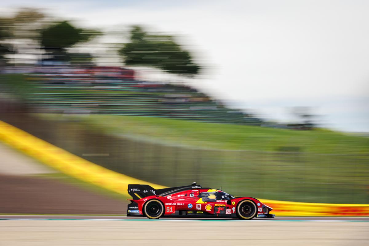 Ferrari in pole alla 6 Ore di Imola: Giovinazzi firma la Hyperpole davanti al pubblico di casa Ferrari in pole alla 6 Ore di Imola: Giovinazzi firma la Hyperpole davanti al pubblico di casa