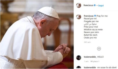 Il Pontificato di Francesco sui social: dal debutto su Instagram ai timori per i giovani