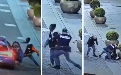 Brescia, sospettato di rapina atterrato dagli agenti: il video finisce online ed è bufera