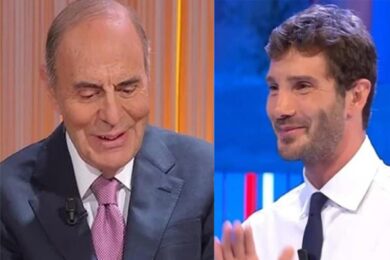 Ascolti tv, Vespa e De Martino le suonano a Striscia la Notizia. Gruber allontana Del Debbio. I trend Auditel