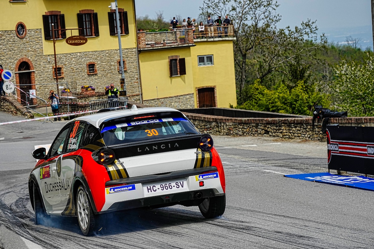 Lancia Ypsilon Rally4 HF debutta alla Targa Florio 2025 Lancia Ypsilon Rally4 HF debutta alla Targa Florio 2025
