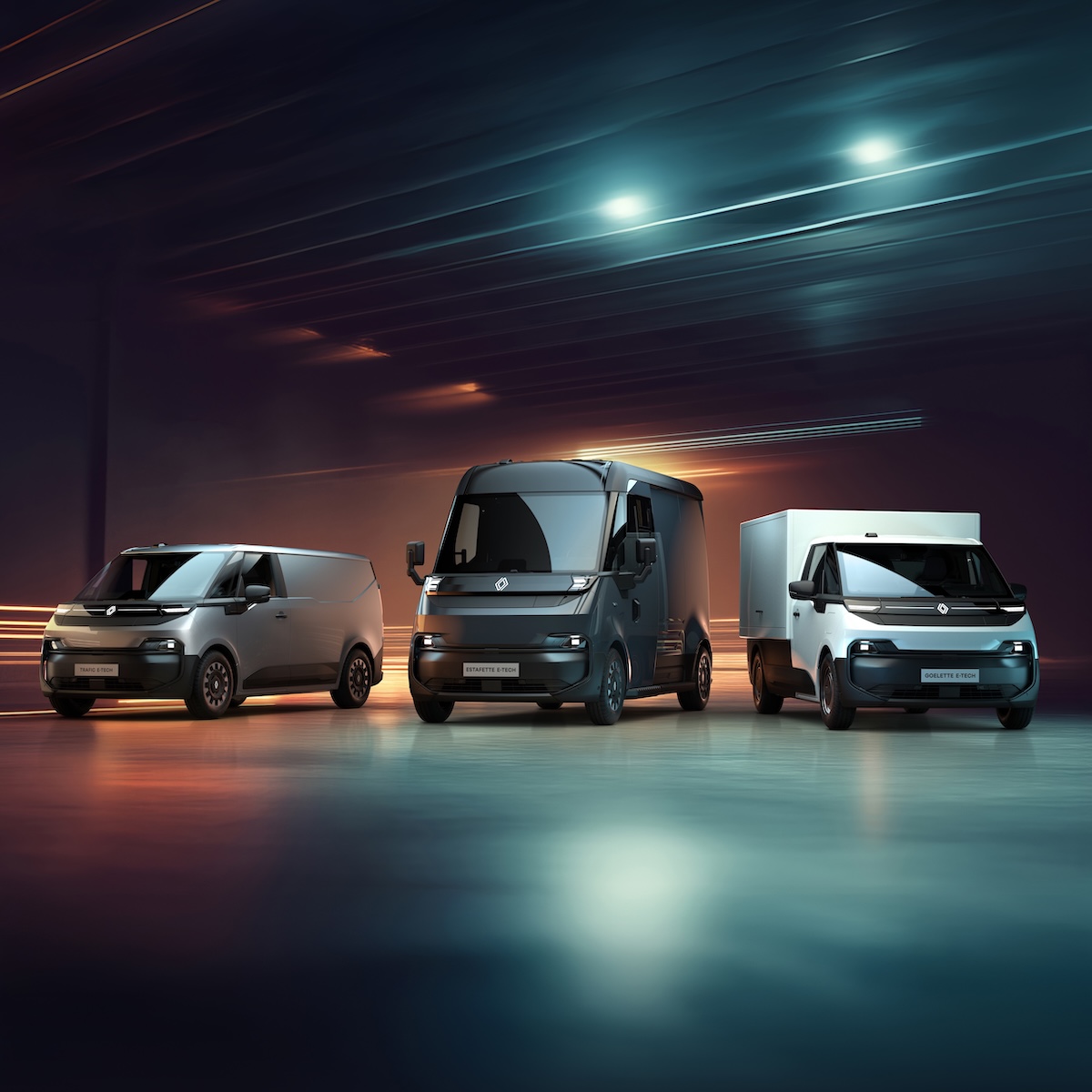 Renault Trafic, Goelette e Estafette E-Tech: la nuova generazione di furgoni elettrici per rivoluzionare il business urbano Renault Trafic, Goelette e Estafette E-Tech: la nuova generazione di furgoni elettrici per rivoluzionare il business urbano
