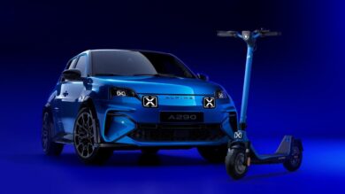 Alpine entra nella micromobilità: ecco il monopattino elettrico 100A GT con Yeep.me