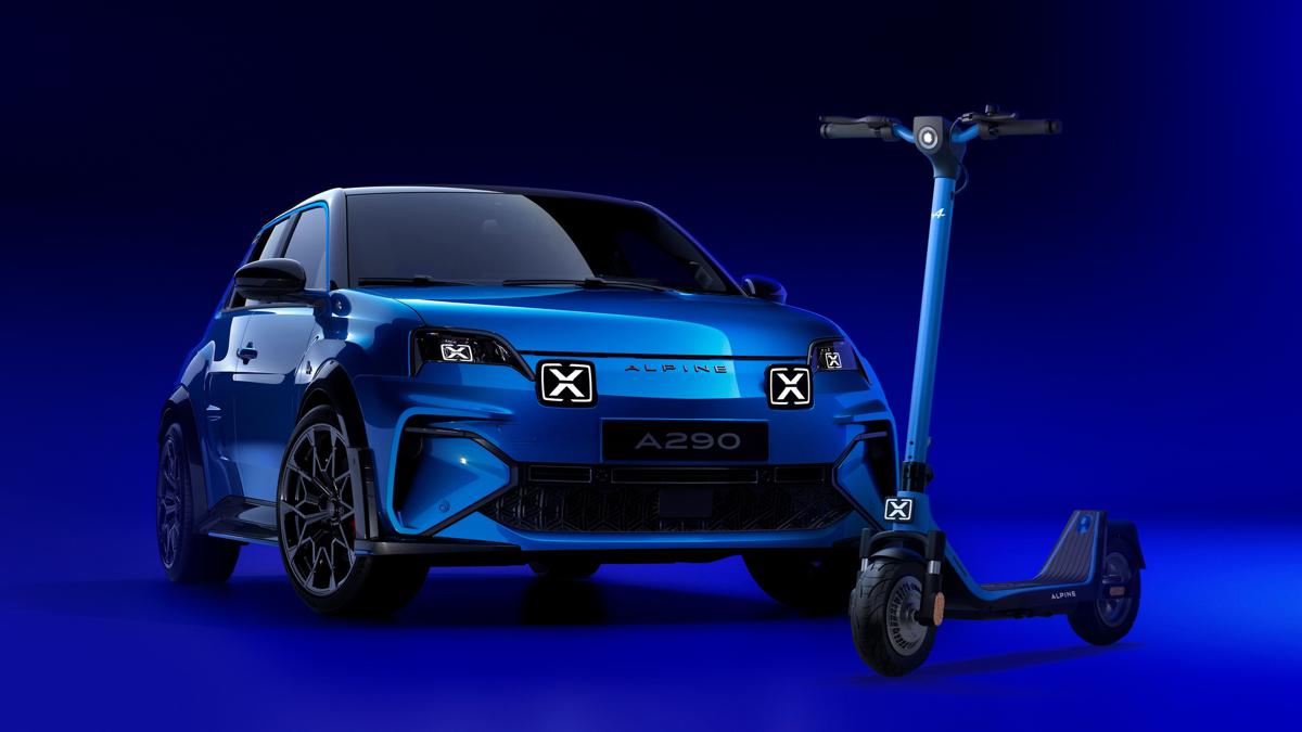 Alpine entra nella micromobilità: ecco il monopattino elettrico 100A GT con Yeep.me Alpine entra nella micromobilità: ecco il monopattino elettrico 100A GT con Yeep.me