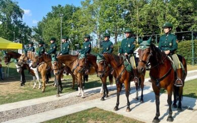 Nei parchi di Milano arriva la Polizia locale a cavallo