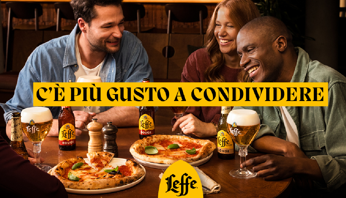 Leffe celebra la convivialità a TUTTOFOOD: al via la campagna ‘C’è più gusto a condividere’ Leffe celebra la convivialità a TUTTOFOOD: al via la campagna ‘C’è più gusto a condividere’