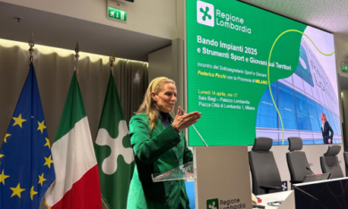 Regione Lombardia investe nello sport: 100 milioni di euro per riqualificare gli impianti sportivi