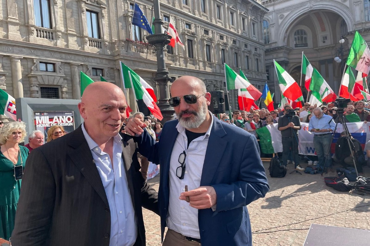 Galleria foto '“Nazismo sconfitto dai sovietici. I bugiardi di sinistra riscrivono la storia per giustificare la UE guerrafondaia”' - foto 1