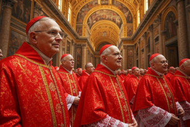 Leone XIV ai cardinali in Vaticano: “Sono solo un umile servitore. Aiutatemi in questo compito immenso”