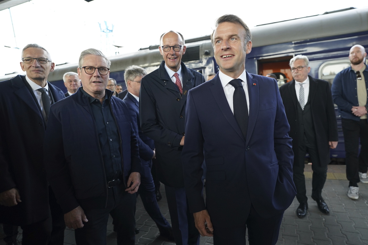 Cocaina sul treno di Macron, Merz e Starmer? Ecco la verità