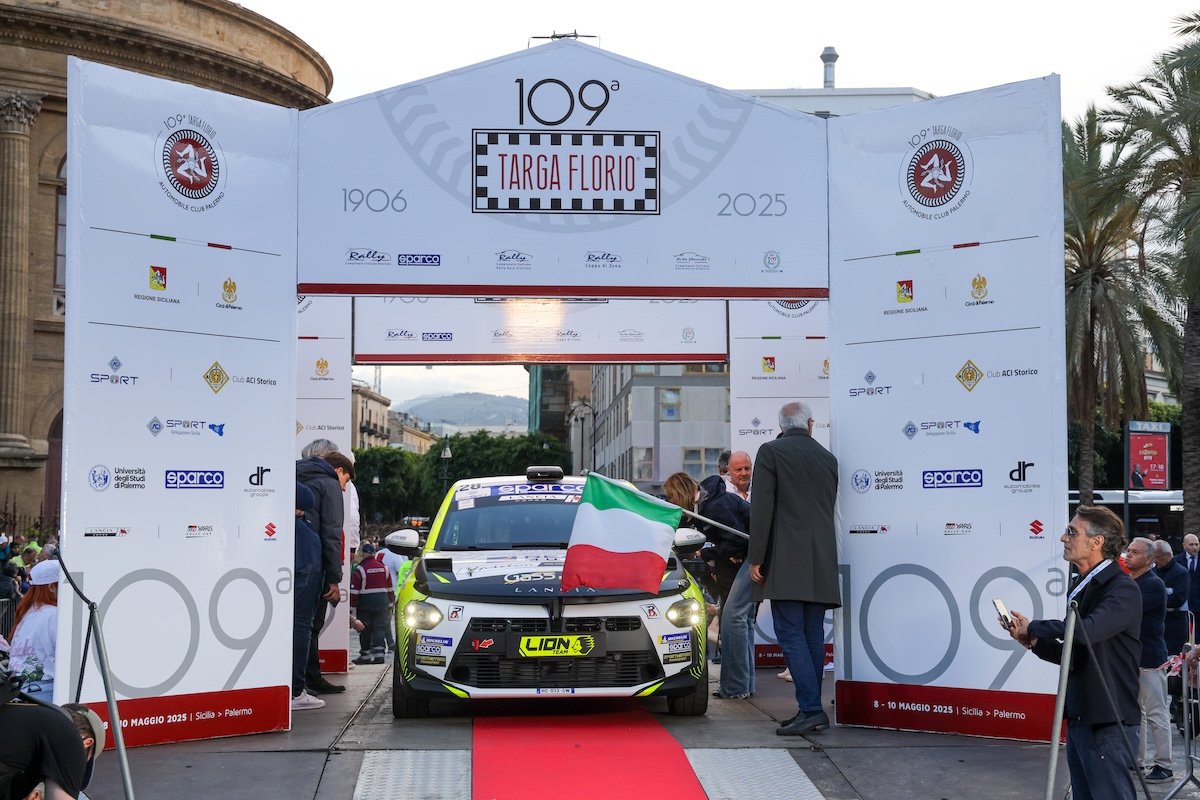 Lancia torna da protagonista alla Targa Florio con la Ypsilon Rally4 HF Lancia torna da protagonista alla Targa Florio con la Ypsilon Rally4 HF