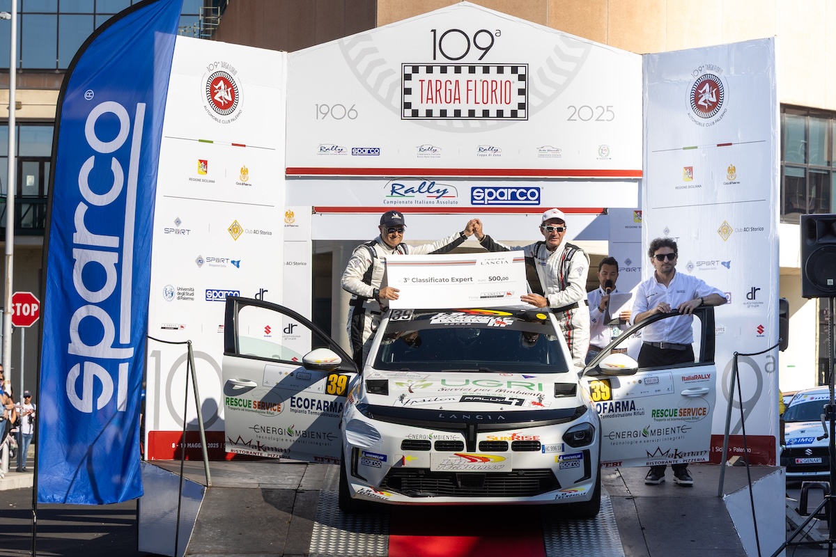 Lancia torna da protagonista alla Targa Florio con la Ypsilon Rally4 HF Lancia torna da protagonista alla Targa Florio con la Ypsilon Rally4 HF