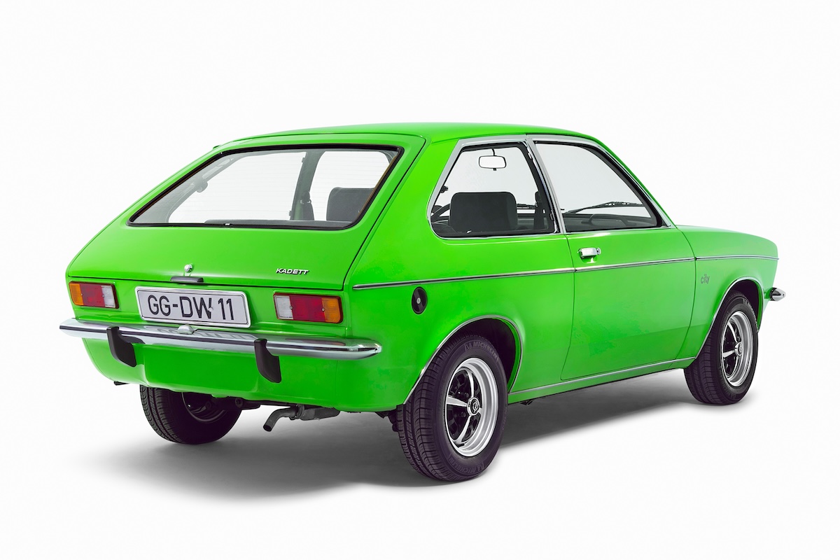 Opel Kadett City compie 50 anni: storia e spirito moderno rivivono oggi nella nuova Opel Astra