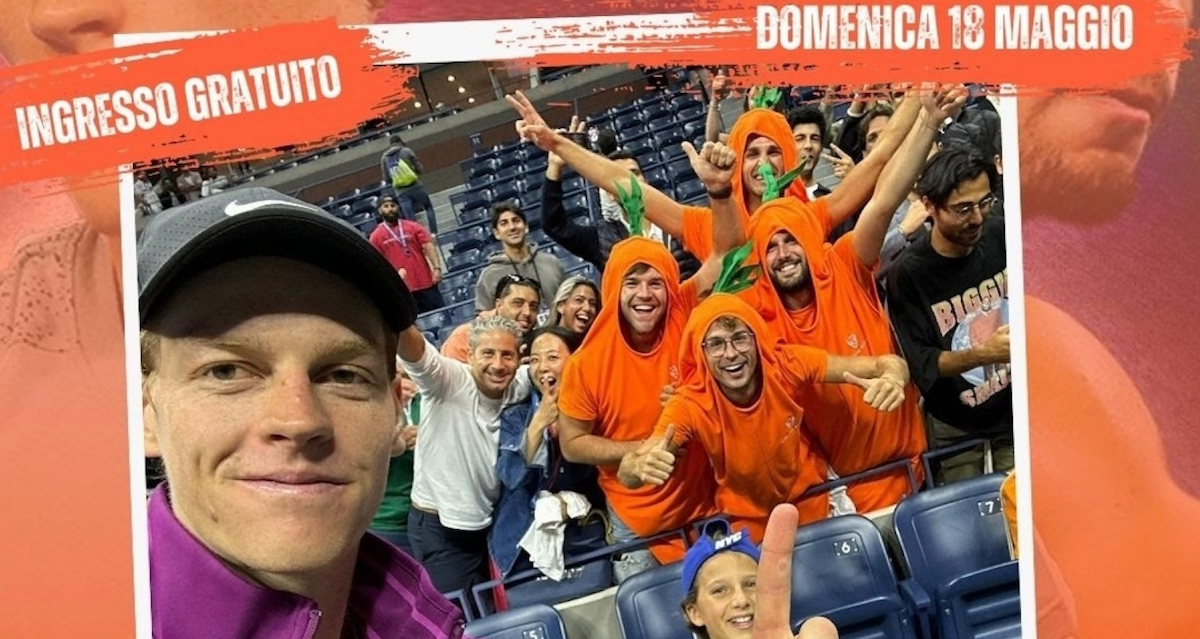 Bologna tifa Sinner: il Watch Party con i Carota Boys per la finale degli Internazionali d’Italia Bologna tifa Sinner: il Watch Party con i Carota Boys per la finale degli Internazionali d’Italia