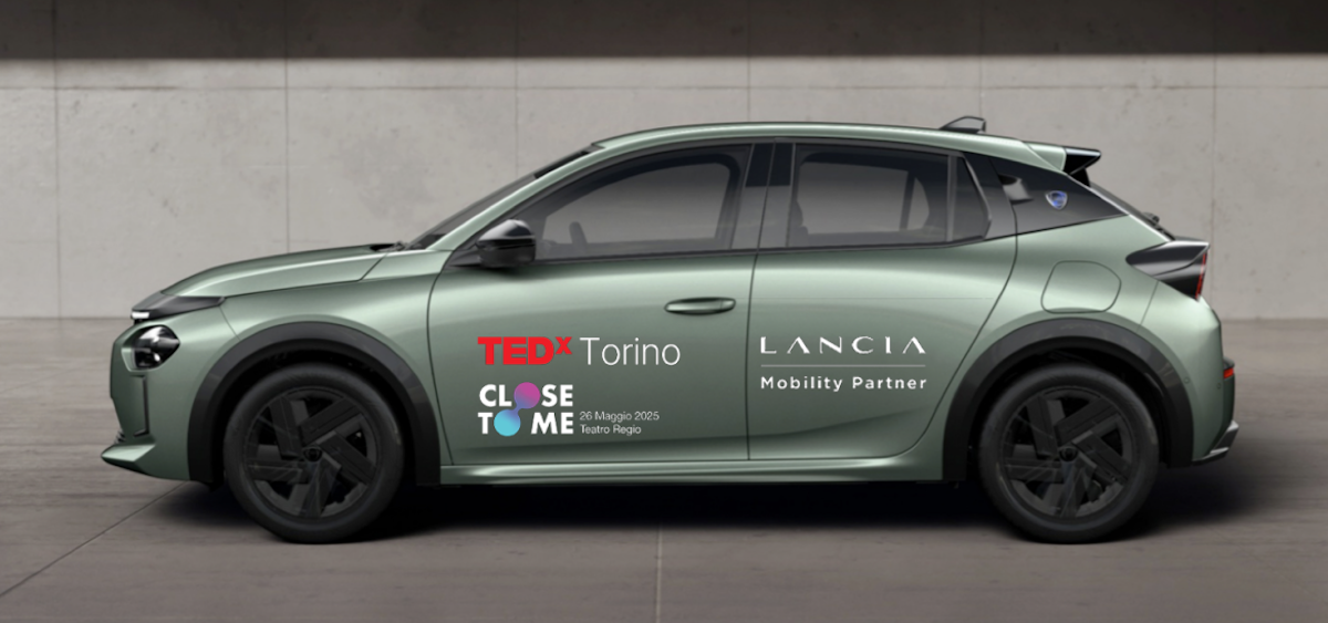 Lancia protagonista al TEDxTorino con la Nuova Ypsilon: eleganza e consapevolezza Lancia protagonista al TEDxTorino con la Nuova Ypsilon: eleganza e consapevolezza
