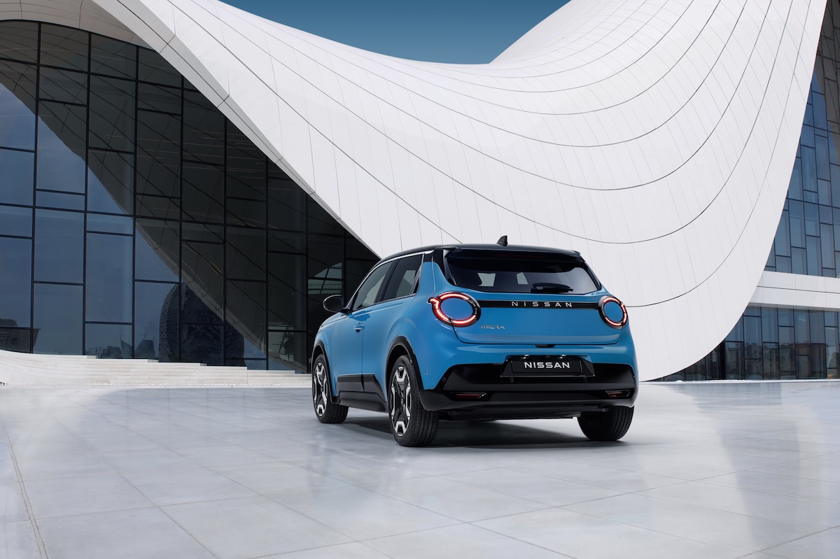 La nuova Nissan Micra debutta elettrica: design audace e ricarica rapida