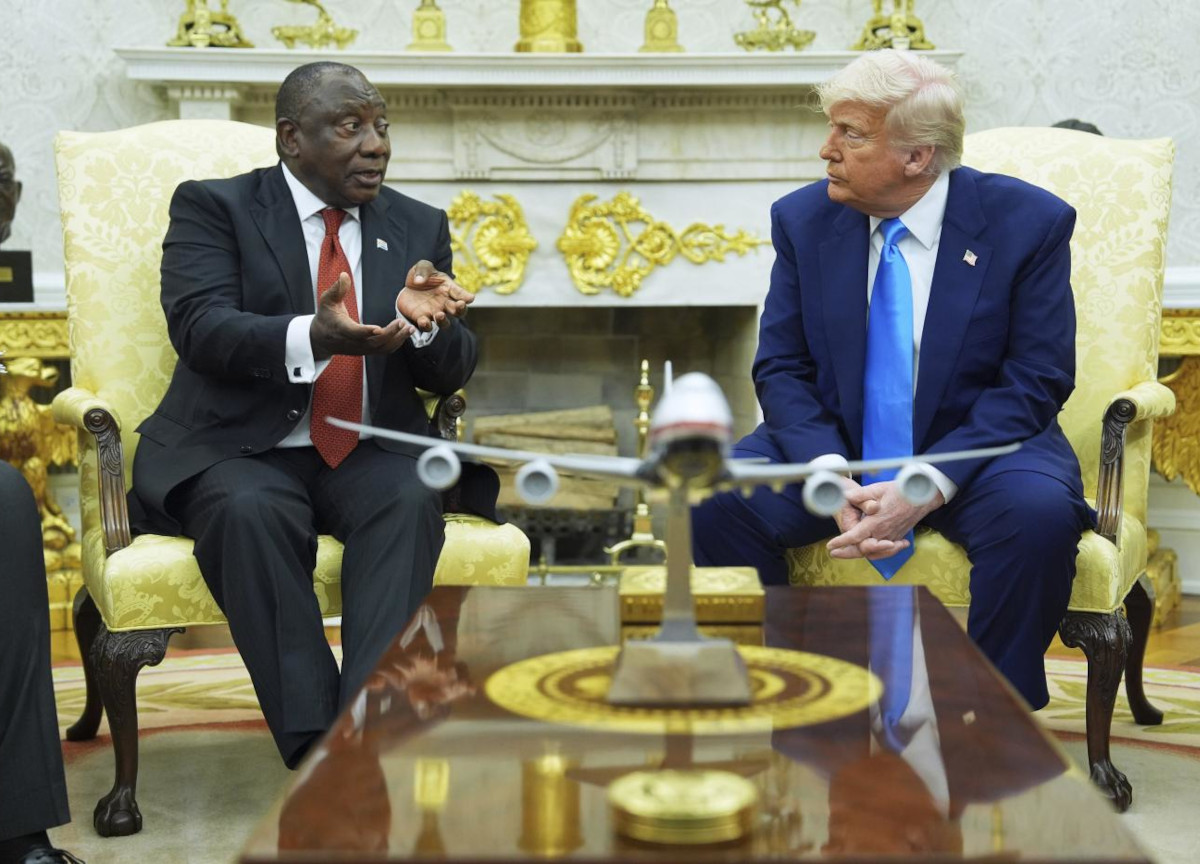 Trump, nuova imboscata alla Casa Bianca. Attacco in mondovisione al presidente sudafricano Trump, nuova imboscata alla Casa Bianca. Attacco in mondovisione al presidente sudafricano