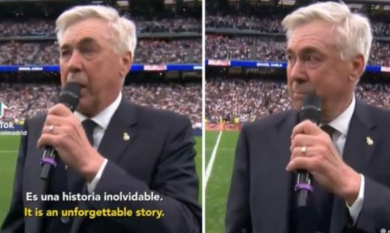 Ancelotti in lacrime dopo l’ultima partita con il Real Madrid: “Nessuno potrà dimenticare questa storia”