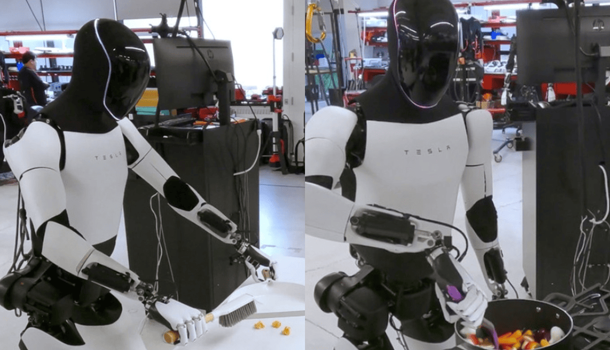 Optimus di Tesla e i passi da gigante, ora il robot di Musk fa anche le faccende di casa: il video che lascia senza parole Optimus di Tesla e i passi da gigante, ora il robot di Musk fa anche le faccende di casa: il video che lascia senza parole