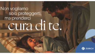 Zurich lancia la nuova campagna pubblicitaria ‘Non vogliamo solo proteggerti, ma prenderci cura di te’