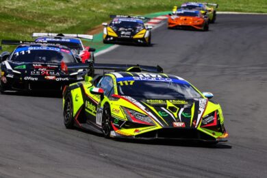 Leonardo Arduini debutta nel GT Sprint con Franco Girolami: podio sfiorato a Vallelunga