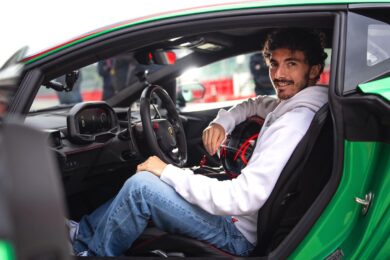 Lamborghini Temerario: Pecco Bagnaia svela la V8 da 10.000 giri e 920 CV