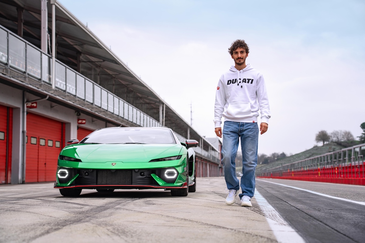 Lamborghini Temerario: Pecco Bagnaia svela la V8 da 10.000 giri e 920 CV
