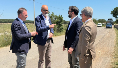 Comune di Noci, avviati i lavori di messa in sicurezza del collegamento con Castellaneta