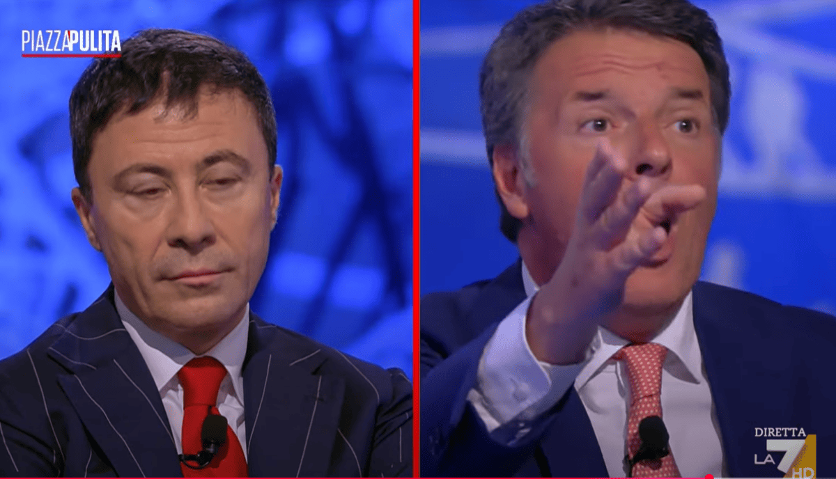 “Statti buono”, “Sei illiberale”. Scintille in diretta tra Renzi e Bocchino. Che cosa è successo “Statti buono”, “Sei illiberale”. Scintille in diretta tra Renzi e Bocchino. Che cosa è successo
