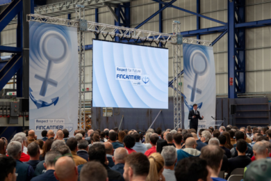 Fincantieri, celebrata oggi a Marghera la nuova tappa di “Respect for Future”