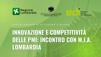Innovazione e competitività delle PMI: il 10 giugno un confronto tra imprese e istituzioni a Palazzo Lombardia
