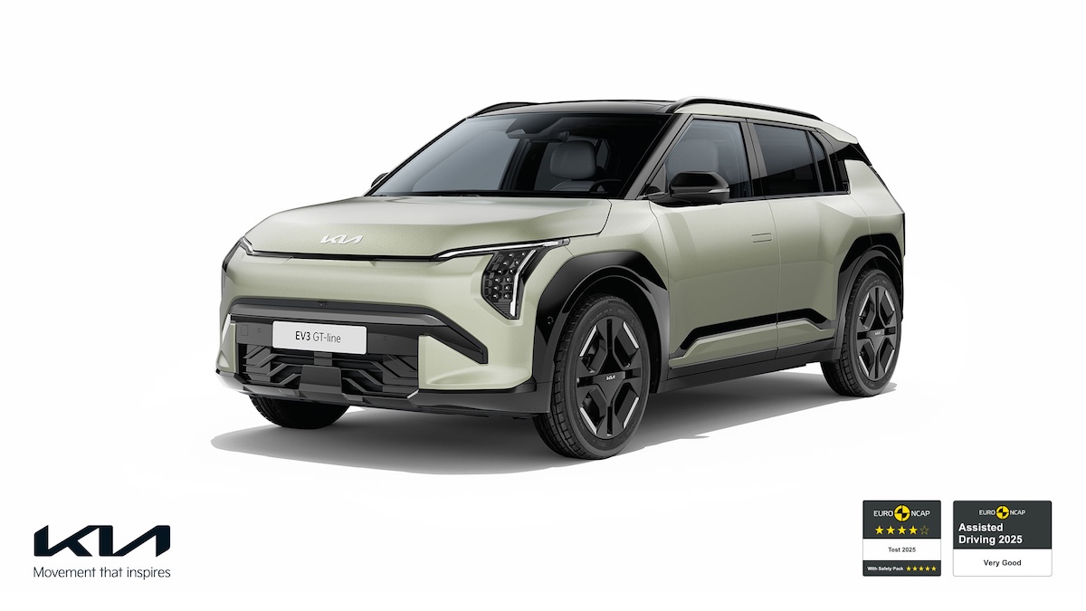 Kia EV3 ottiene il punteggio massimo nei test Euro NCAP per la guida assistita Kia EV3 ottiene il punteggio massimo nei test Euro NCAP per la guida assistita