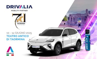 Drivalia è il Mobility Partner del Taormina Film Festival 2025: sostenibilità e comfort per il grande cinema