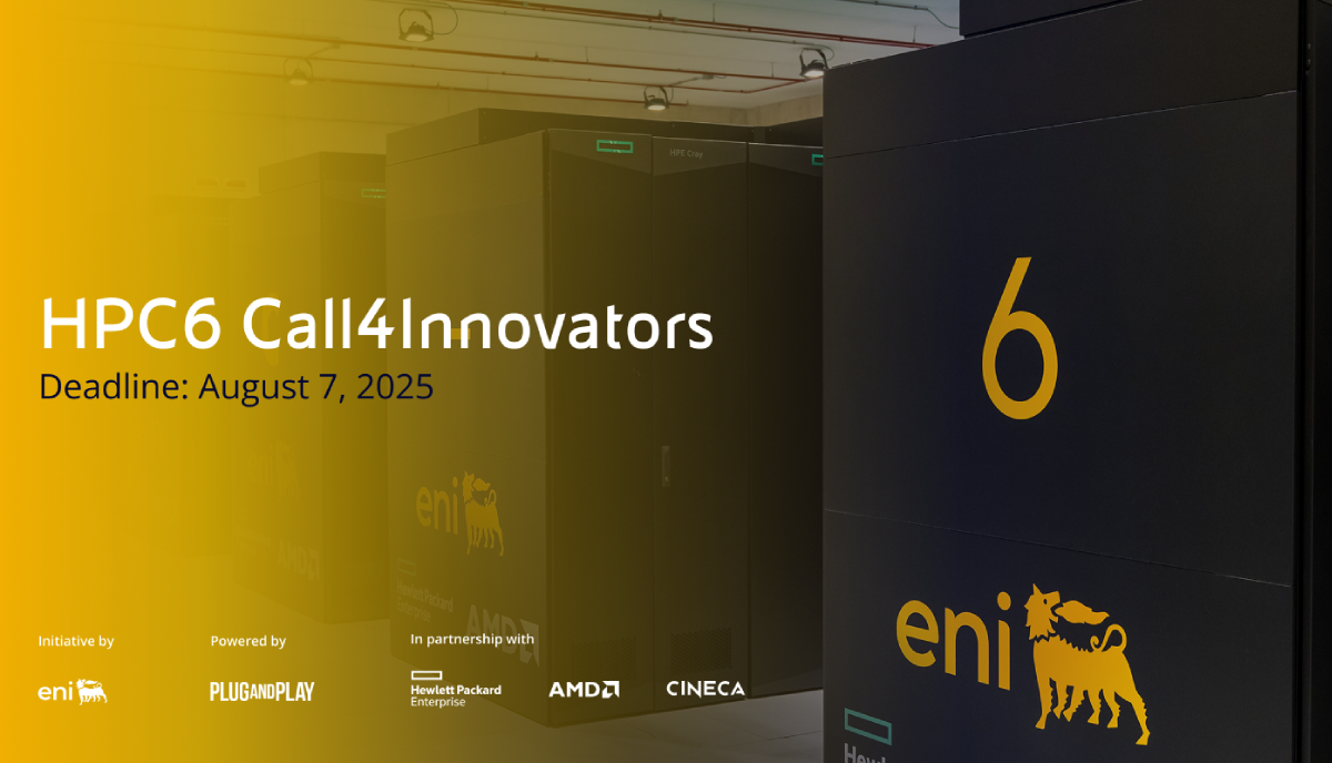 Eni lancia “HPC Call4Innovators” per accelerare l’innovazione nella transizione energetica Eni lancia “HPC Call4Innovators” per accelerare l’innovazione nella transizione energetica