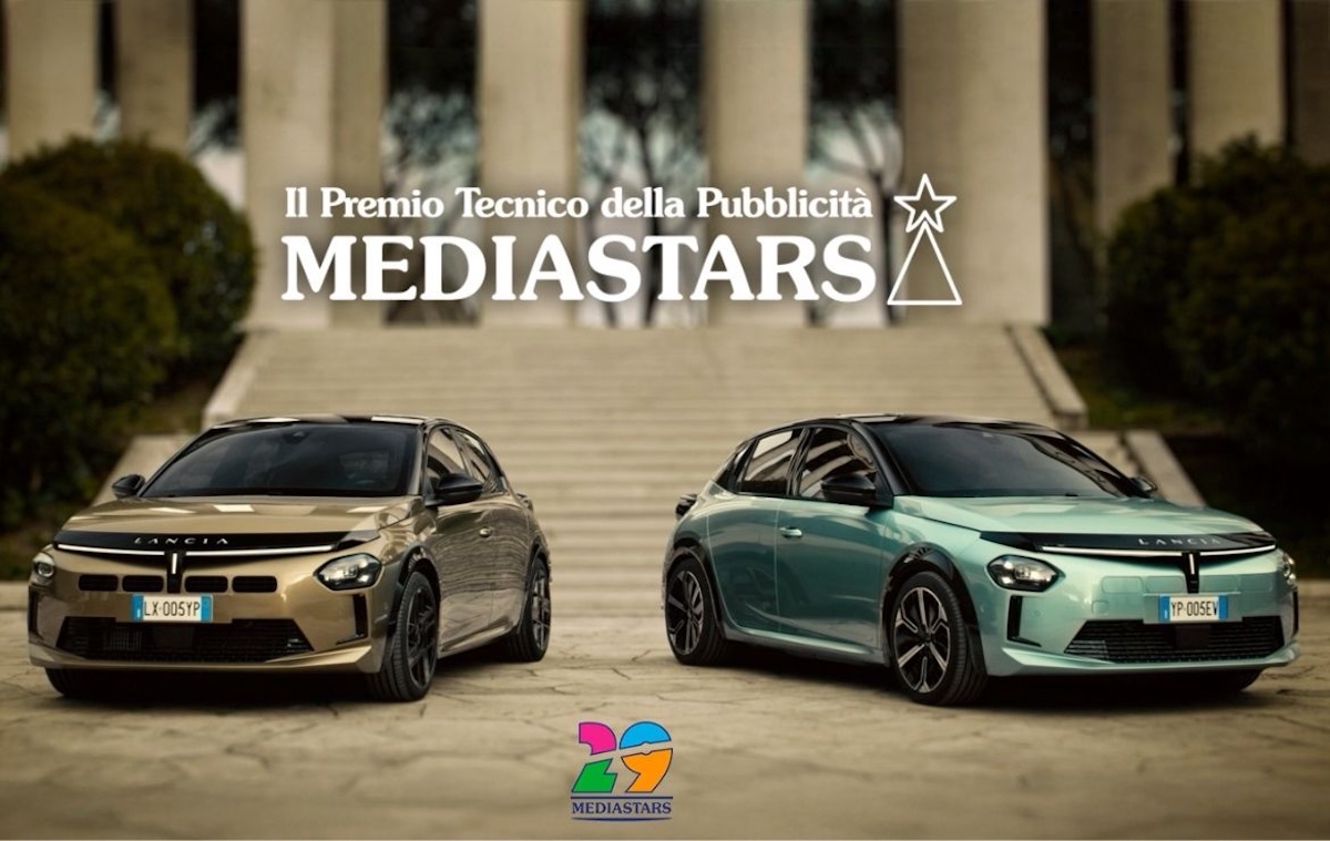 “Capolavoro in movimento”: la campagna Lancia Ypsilon trionfa ai Mediastars 2025 “Capolavoro in movimento”: la campagna Lancia Ypsilon trionfa ai Mediastars 2025