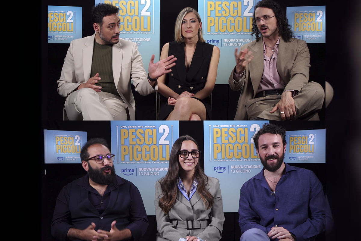 The Jackal tornano con Pesci Piccoli 2: ‘Il paragone con Boris e quell’easter egg profetico sullo scudetto del Napoli (che doveva andare, ma poi…)’ – L’intervista al cast The Jackal tornano con Pesci Piccoli 2: ‘Il paragone con Boris e quell’easter egg profetico sullo scudetto del Napoli (che doveva andare, ma poi…)’ – L’intervista al cast