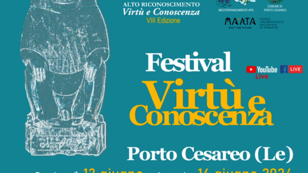 Porto Cesareo (Le), Alto Riconoscimento VIRTÙ E CONOSCENZA 2025