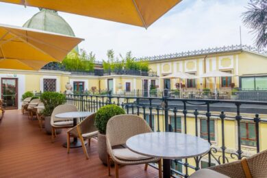 Palazzo Cordusio Gran Meliá: l’estate milanese si accende sulla Terrazza con vista Duomo di Isola Ristorante e Isola Bar