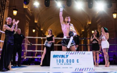 Kickboxing, Kartoum domina alla Reggia di Venaria e si aggiudica il torneo Revolt (e un premio record)