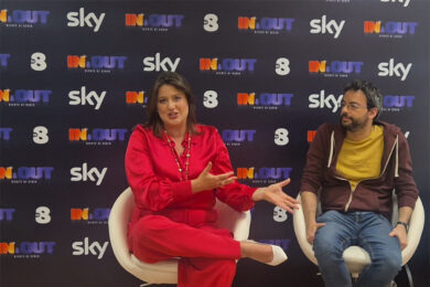 Michela Giraud e Stefano Rapone su TV8 e Sky: “In & Out? Purtroppo siamo vestiti. Luttazzi un pioniere, E Ceccherini..’ – L’intervista semiseria ad Affaritaliani.it