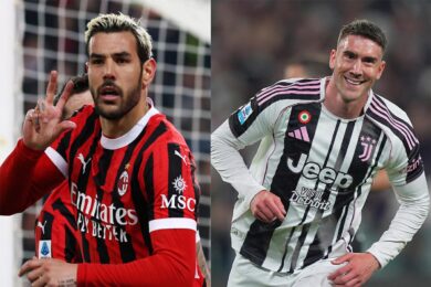 Vlahovic-Theo Hernandez: Juventus-Milan scambio stellare (e anche un bomber italiano per Allegri) – Calciomercato bomba