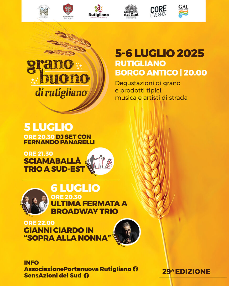 Rutigliano (Ba), ‘Festa del Grano Buono’ Slow Food punta il dito contro il glifosato
