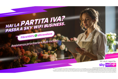 Sky lancia ‘Sky Wifi Business’: la fibra ultraveloce ora parla il linguaggio delle imprese