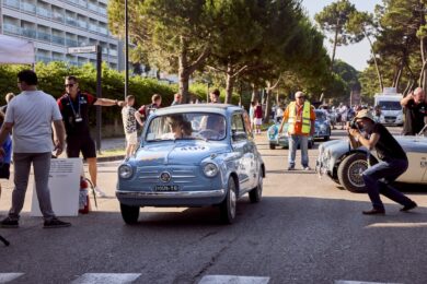 FIAT 600 e Abarth protagoniste alla 1000 Miglia 2025