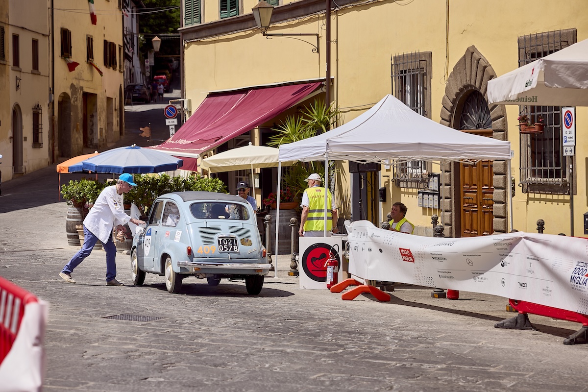 FIAT 600 e Abarth protagoniste alla 1000 Miglia 2025 FIAT 600 e Abarth protagoniste alla 1000 Miglia 2025