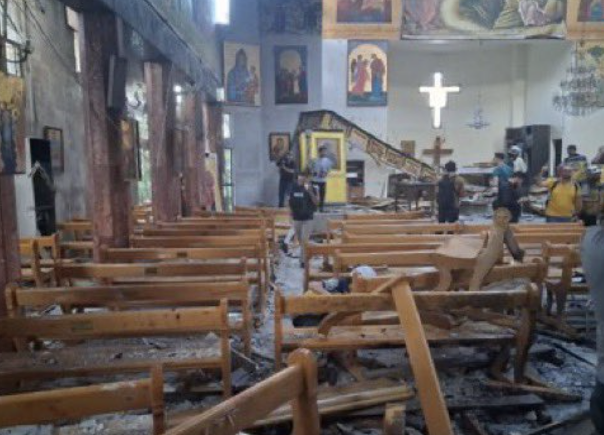 Siria, attacco suicida in una chiesa a Damasco. Almeno 25 morti e decine di feriti. VIDEO Siria, attacco suicida in una chiesa a Damasco. Almeno 25 morti e decine di feriti. VIDEO